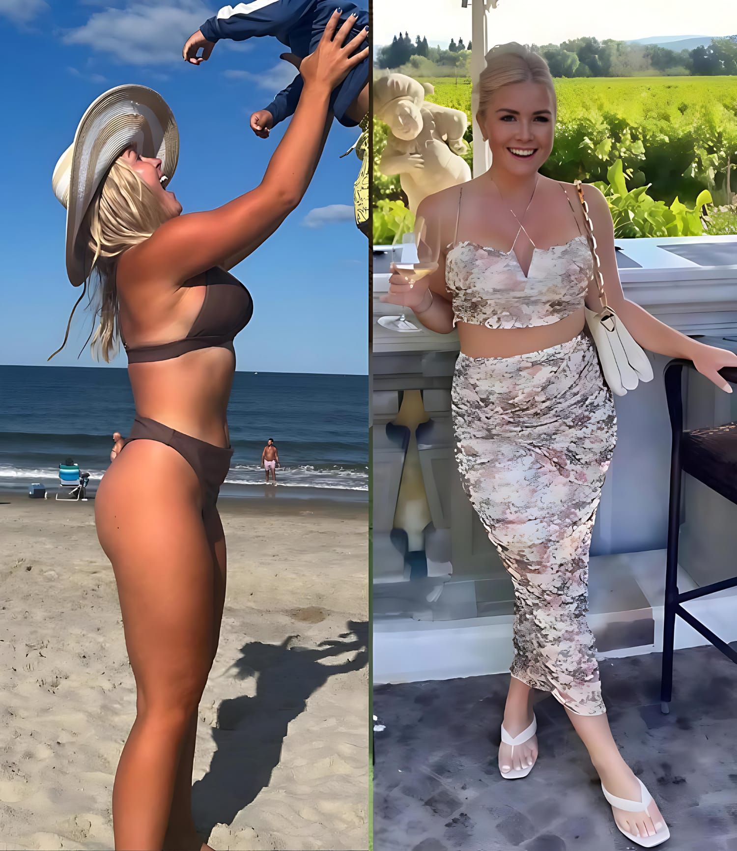 PHOTO: Karoline Leavitt has sent social media into a frenzy with photos of her wearing a tight and revealing black bikini that almost exposed her private parts, showing off her incredibly s3xy figure like… Details in comment….Full story👇👇👇